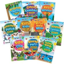 Renklime Mini Masallar 5 Seti (10 Kitap Takım)