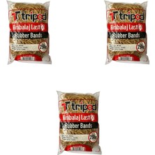 Tripod Kauçuk Ambalaj Paketleme Lastiği - Çap : 80 Mm. -Kalınlık: 1,4 mm -250 Gr.lık 3 Paket