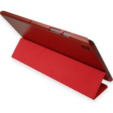 Üreticiniz Newface iPad Pro 13 (2024) Kılıf Tablet Smart Kılıf - Kırmızı 481348