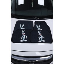 Oto Mutluluk Dijital Baskılı Universal Her Araca Uyumlu Makinede Yıkanabilir Oto Paspas Halı Seti