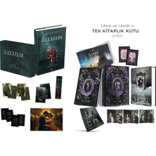 Pukka Yayınları Kazazede 2 Kutulu Set Ciltli ve Saka ve Sanrı 4 Özel Seri Kutulu Ciltli