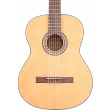 Miguel Angela Ma4-N Klasik Gitar - Naturel (Orta Seviye - Performans Serisi) | Seçilmiş Ağaç Kalitesi, Sıcak ve Derin Bas Tonları, Kararlı Akort Mekanizması | Uyum: 4/4 (Tam Boy) Standart