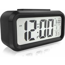 Astraltech Dijital Masa Saati Takvim Çalar Saat Alarmlı Işıklı Led Ekran Pilli