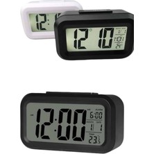 Astraltech Dijital Masa Saati Termometreli Takvim Çalar Saat Led Ekran Pilli