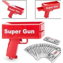 Astraltech Kırmızı Çocuklara Özel Para Fırlatma Makinesi Para Saçma Tabancası