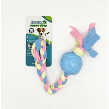 Snmswrld Eurodog Puppy Toys Mavi Top Diş Kaşıma Oyuncağı