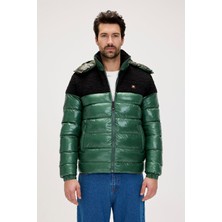 Bad Bear Albert Koyu Yeşil Erkek Puffer Mont