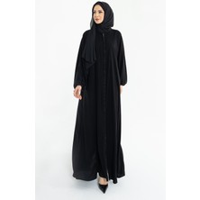 Kadeem Giyim Zümra Taşlı Ferace - 1011