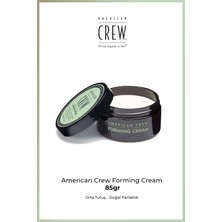 American Crew Forming Cream 85 g – Orta Tutuş & Doğal Parlaklık Veren Erkek Saç Şekillendirici Krem