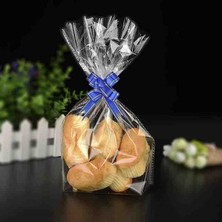 Yağmur Ambalaj Bantsız Parlak Şeffaf JELATIN-11X25CM Aksesuar Kurabiye POŞETI(50ADET)