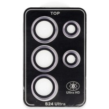 Üreticiniz Joko Samsung Galaxy S24 Ultra Pvd Metal Kamera Lens - Pembe 481348