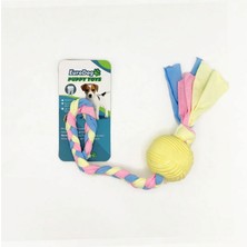 Snmswrld Eurodog Puppy Toys Sarı Top Diş Kaşıma Oyuncağı