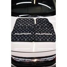 Oto Mutluluk Dijital Baskılı Universal Her Araca Uyumlu Makinede Yıkanabilir Oto Paspas Halı Seti