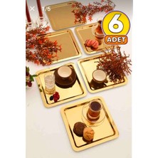 Abant Çelik Gold Sunum Tepsisi