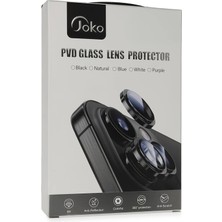 Üreticiniz Joko Apple iPhone 13 Pvd Metal Kamera Lens - Siyah 481348