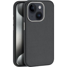 Üreticiniz Joko iPhone 15 Kılıf Wonder Deri Magsafe Kapak - Siyah 481348