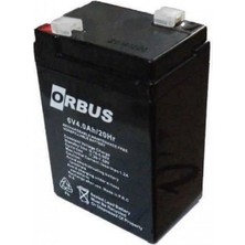 Ttec Orbus ORB6-4 ,6v/4ah (70x48x101 mm) Kuru Akü