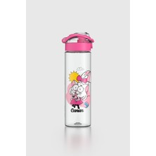 Renga Saga Kral Şakir Desenli 630 ml Tritan Çocuk Matara 222030 Pembe
