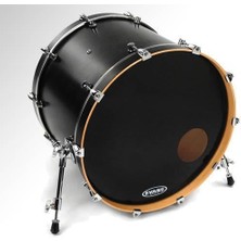 Evans BD18RB Resonant Bas Davul Derisi (18 Inç - Tek Kat - Siyah)