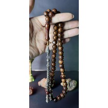 Kehribarkolik Kuka Antika Püsküllü  11*11MM. 54 Gr. +14 Gr. Gümüş.