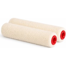 İzmir Fırça Kadife Rulo Yedek 2'li 10 cm