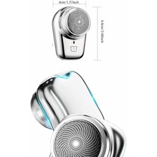 Astraltech Elektrikli Mini Tıraş Makinesi,taşınabilir USB Şarjlı Kablosuz Tıraş Makinesi