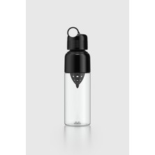 Renga Moon 600 ml Tritan Sıkacaklı Detoks Matara 911028 Siyah