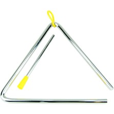 Xenon Xnuz7 Üçgen Zil (7 Inç) | Çelik Alaşım, Tokmak Dahil, Parlak ve Uzun Tını