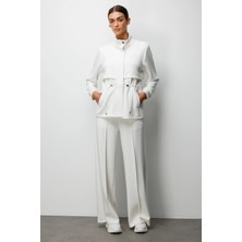 On Triko Bol Paça Çimalı Eşofman Altı 76334