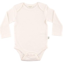 Organickid Naturel Bebek Uzun Kollu Body