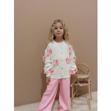 Miniko Kids Kız Çocuk Bayramlık Fiyonk Modelli Triko 2li Takım