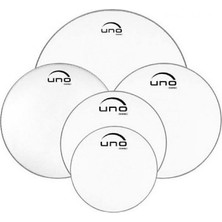 Evans UPG2CLR22 Uno G2 Clear Deri Seti (10-12-16-14HD-22EQ4) | Tam Set - Modern Rock - Parlak Ton