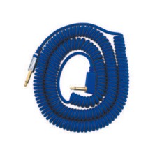 Vox Vcc-90-Bl Vintage Coiled Cable | Mavi 9 Metre Spiral Gitar Kablosu