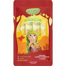 Snmswrld Moochie Sıvı Kedi Ödülü Tavuk-Havuç-Balkabağı 5X15 gr