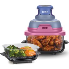 Ninja Crıspi 4-In-1 Taşınabilir Cam Hazneli Pişirme Sistemi - Purple Mauve