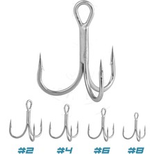 Fujin Hawk Süper Anti-Rust Üçlü Kanca