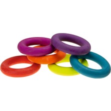 Karlie Snmswrld Karlıe Halka Şeklinde Köpek Diş Kaşıma Oyuncağı Renkli (9X9X1,5)