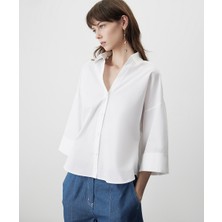 Miss İpekyol Duble kol poplin gömlek IS1260025093002