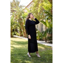 JOOQSTORE Taşlı Penye Elbise