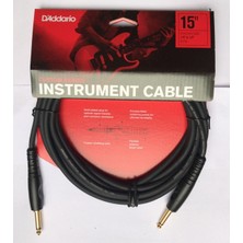 Planet Waves PWG15 Klasik Seri Kablo | 4.5 Metre (15FT) Mono - Stüdyo Kalitesinde Düşük Gürültü Seviyesi