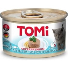 Snmswrld Tomi Yavru Kedi Somonlu Yaş Mama 85G