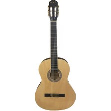 Picaldi AC40 Naturel Klasik Gitar (4/4) | Tam Boy Başlangıç Gitarı Ihlamur Ağacı Kapak ve Yeni Başlayanlar Için Rahat Sap Yapısı