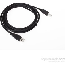 Vcom CU201-B-5.0 5MT Siyah 2.0V Usb 2.0 Yazıcı Kablosu