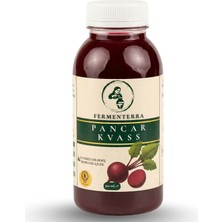 Fermenterra Pancar Kvass 🫐 – Doğal Fermente, Pastörize Edilmemiş & Probiyotik Içecek – 300 ml