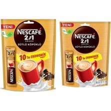 Nescafe 2si1 Arada Sütlü Köpüklü 20'li Poşet