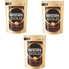 Nescafe Gold Yumuşak Içim 200 gr x 3 Adet