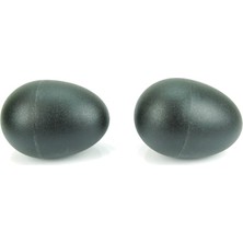 Xenon XNM25BK Yumurta Shaker (Siyah - Çift) | Avuç Içi Perküsyon, Hassas Kum Sesi, Stüdyo ve Canlı Kullanım