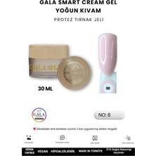 Gala Smart  Yoğun Kıvamlı Gala Protez Tırnak Jeli No:08 - 30 ml