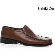 Gönderi(r) Erkek Kahve Antik Kösele Taban Hakiki Deri Klasik Ayakkabı