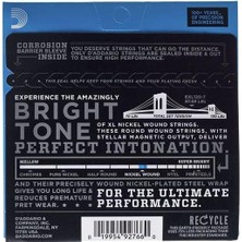 D'addario EXL120-7 Xl Nickel Serisi Elektro Gitar Tel Seti (Super Light - 09-54 - 7 Telli)